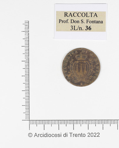 Sec. XIX, 5 Centesimi, San Marino