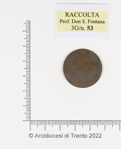 Sec. XIX, 5 Centimes, Francia