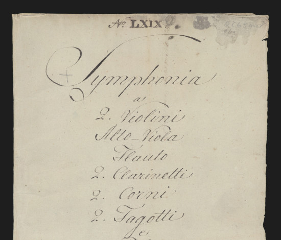 Sinfonie. orch. BEN 1580