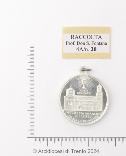 Sec. XX, Medaglia devozionale, Congresso Eucaristico
