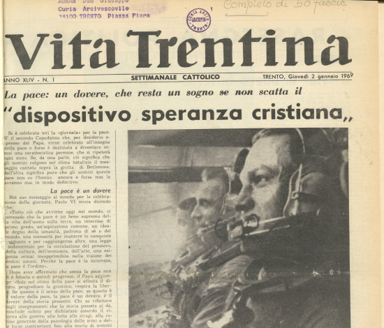 Vita Trentina, XLIV (1969)