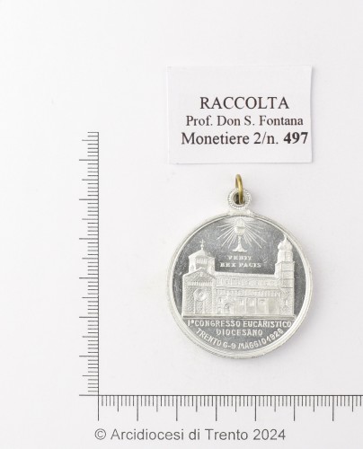 Sec. XX, Medaglia devozionale, Congresso Eucaristico