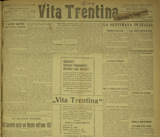 Vita Trentina, III (1928)