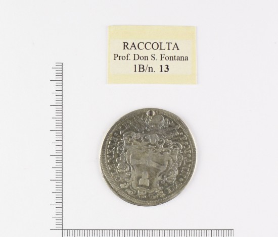 Sec. XIX inizio-metà ca., Medaglia papale memorativa "ostensiva", Stato Pontificio