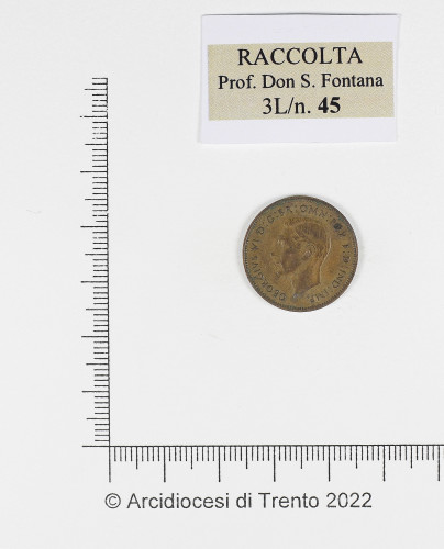 Sec. XX, Farthing, Regno Unito di Gran Bretagna e Irlanda del Nord