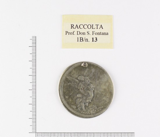 Sec. XIX inizio-metà ca., Medaglia papale memorativa "ostensiva", Stato Pontificio