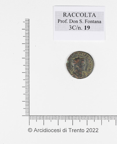 Sec. III d.C., Frazione di follis, Impero Romano