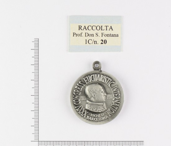 Sec. XX, Medaglia devozionale, Congresso Eucaristico